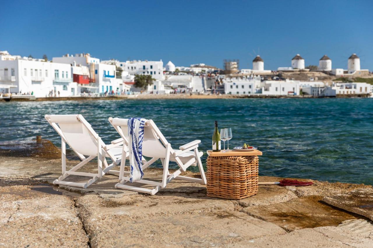 شقة Little Venice Pieds-A-Terre Mykonos Mykonos Town المظهر الخارجي الصورة